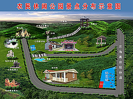 平面图绿化图片