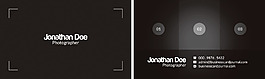 摄影名片设计