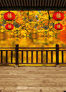 秋色高清背景图片(582)