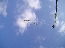 蹦极,极限运动,冒险