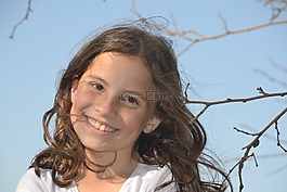 人,女孩,快乐的人