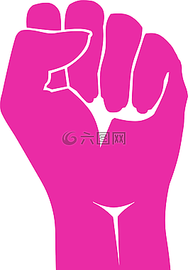 女人的拳头,手,女子