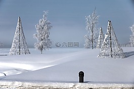 回旋处,雪,dis
