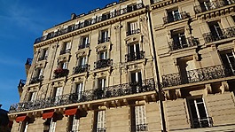 建筑立面,windows,巴黎