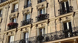 建筑立面,windows,巴黎