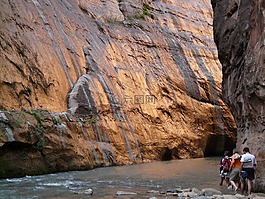 缩小,峡谷,锡安峡谷
