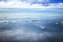 云上世界,天空,云