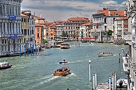 威尼斯,京杭大运河,水