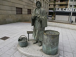castiñeira,雕像,妇女