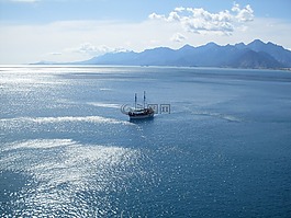 船舶,海,预订