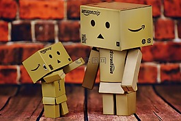 danbo,妈妈和孩子,数字
