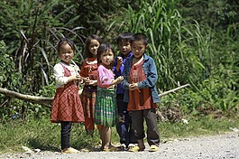 孩子,高地,西北部