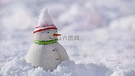 雪人,雪,冬天