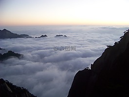黄山,云海,日出