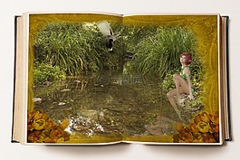 幻想,故事,女孩的小精灵