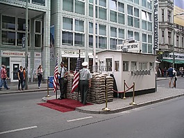 柏林,查理检查站,吸引力