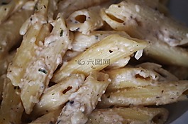 意大利面,餐,午餐