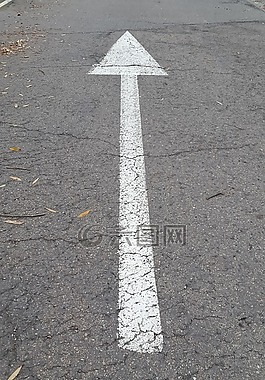箭头,道路,标记