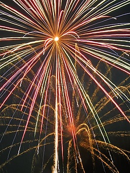 烟花,7 月 4 日,庆典