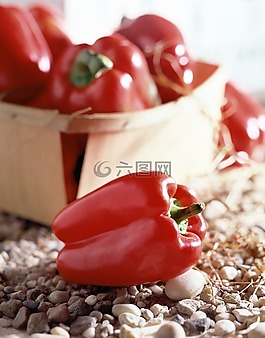 绿色的辣椒,蔬菜,辣椒