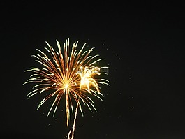 烟花,7 月 4 日,独立日