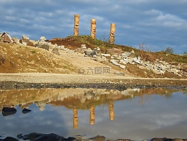 木偶像,雕塑,雕像