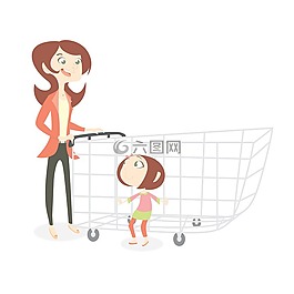 母亲,女儿,教