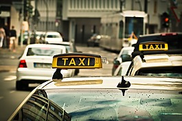 出租车,汽车,路