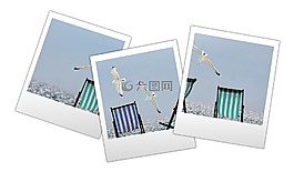 度假,图片,扣