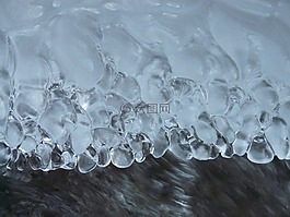 冰珍珠,eiskristalle,冰