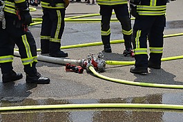 消防,feuerloeschuebung,消防队员