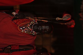 非洲,男子,传统的