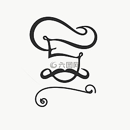 黑,帽子,设计