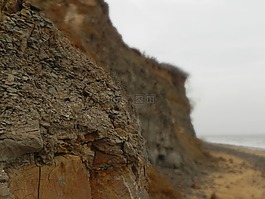 悬崖,削弱,海
