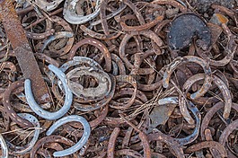 马蹄形,马,幸运的魅力