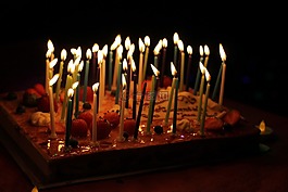 蜡烛,节日,生日