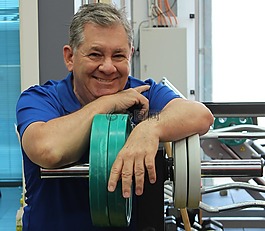 健身,肖像,那位老人