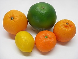 橘红色,橙色,柠檬