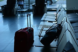 机场,旅行,旅行者