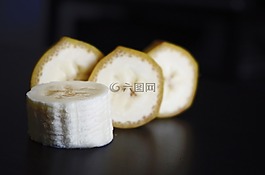 香蕉,切片,件