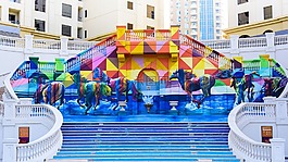 画,城市,生活方式