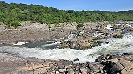大瀑布,风景,河