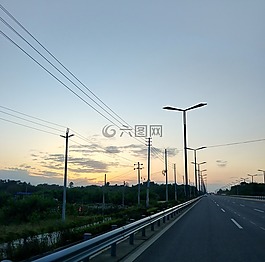 路途,风景,手机拍摄