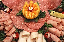 冷盘,肉,萨拉米