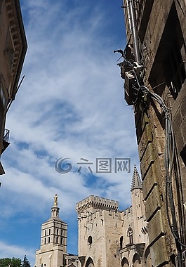 阿维尼翁,万国宫大殿,城市