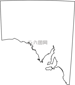 南澳大利亚,地图,澳大利亚