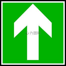 箭头,注册,绿色