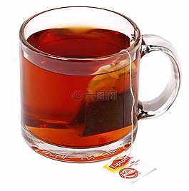 热茶,杯,袋