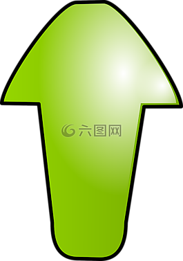 箭头,绿色,注册