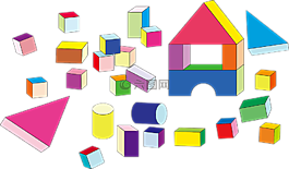 积木,立方体,气瓶